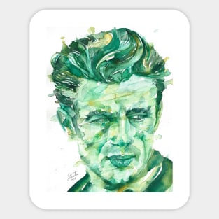 JAMES DEAN watercolor portrait .4 Sticker